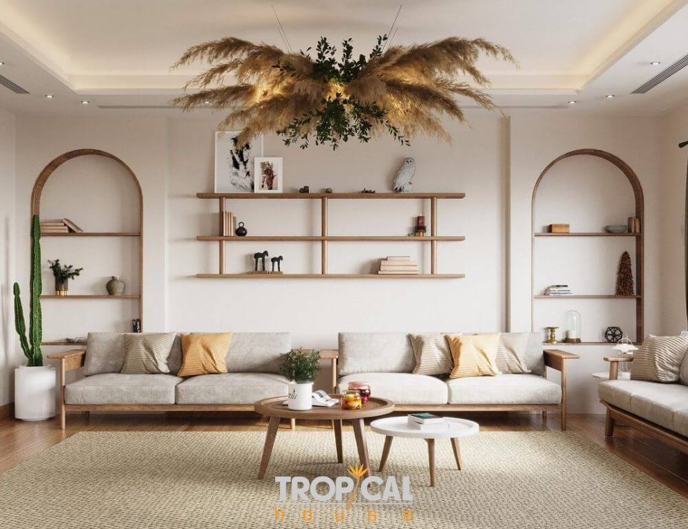 Kh&ocirc;ng gian nội thất nh&agrave; nhỏ đẹp, đầy thu h&uacute;t chỉ với diện t&iacute;ch 25m2